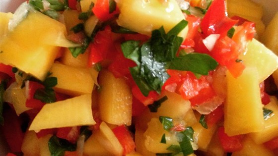 Cooking Health Mango Salsa