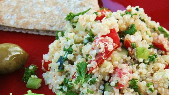 Cooking Health Quinoa Tabbouleh