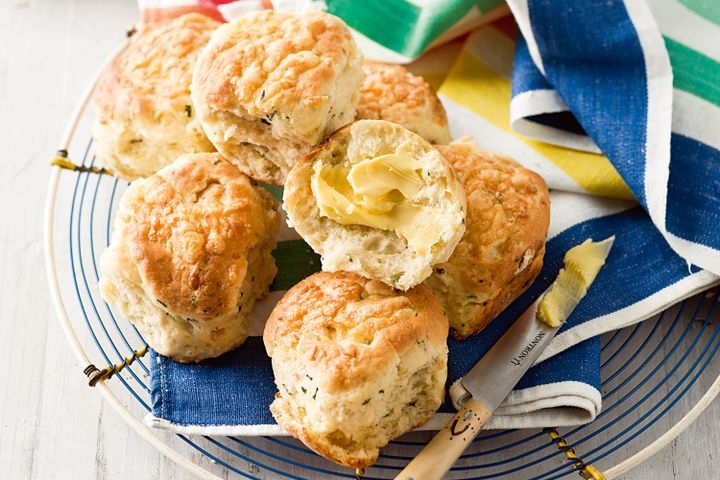Cooking Child Cheese and chive scones