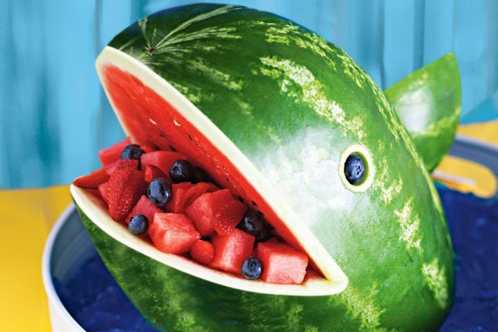 Cooking Child Watermelon whale