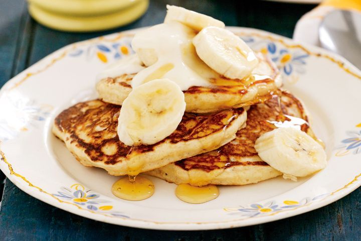 Cooking Child Wholemeal banana pancakes