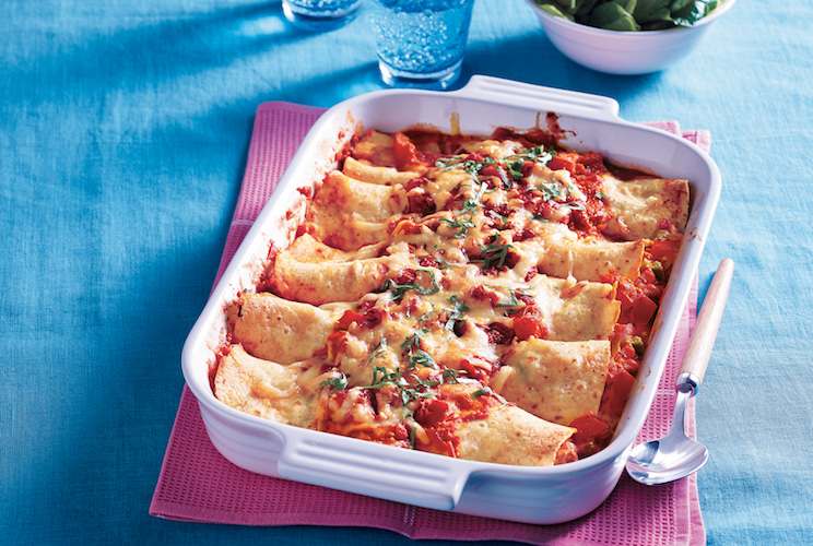 Готовим Meat Cheesy Beef Enchiladas