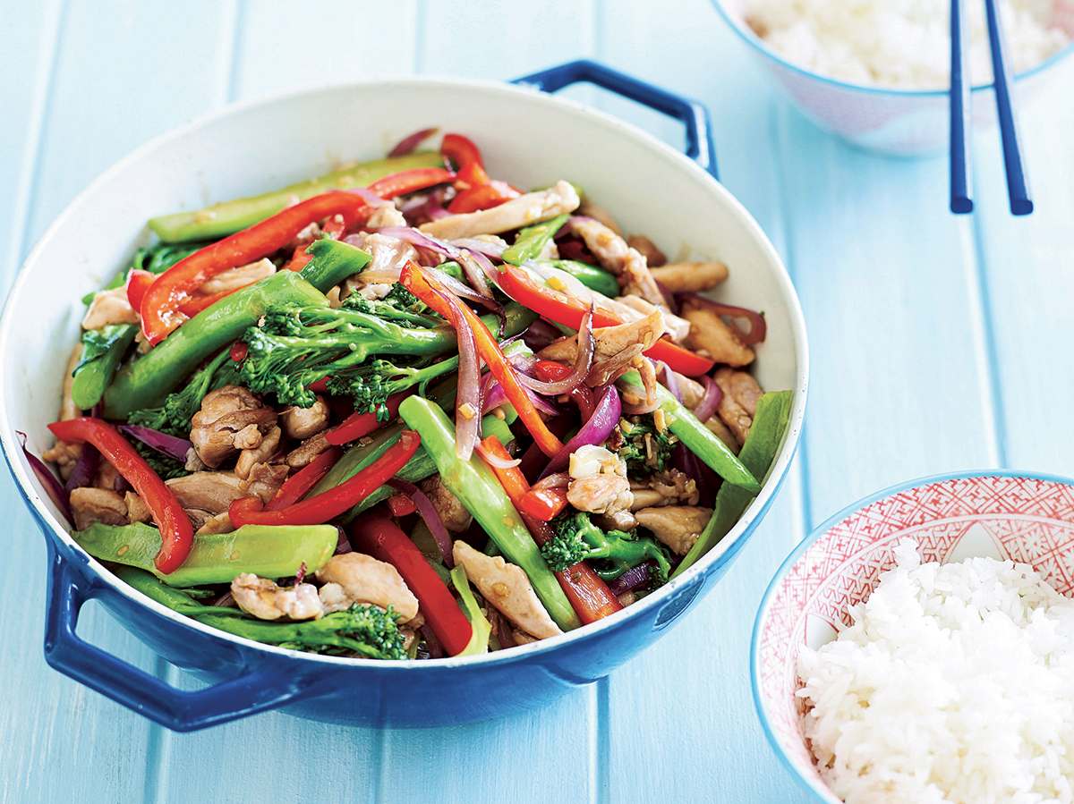 Готовим Meat Ginger-Honey Stir Fry