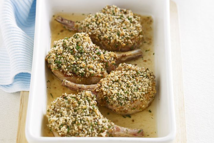 Готовим Meat Apricot pork with herb crust