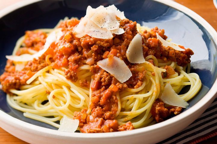 Cooking Meat Bolognese
