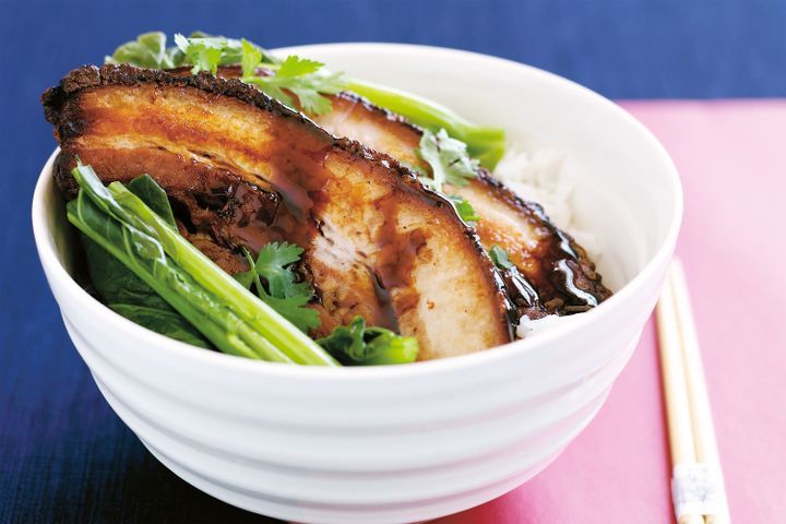 Готовим Meat Braised caramel pork belly