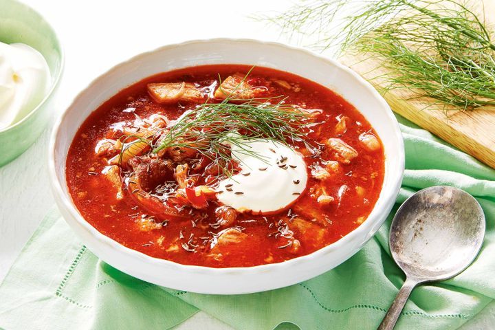 Готовим Meat Hungarian pulled pork soup