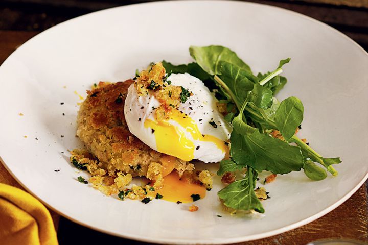 Cooking Meat Inside-out scotch eggs