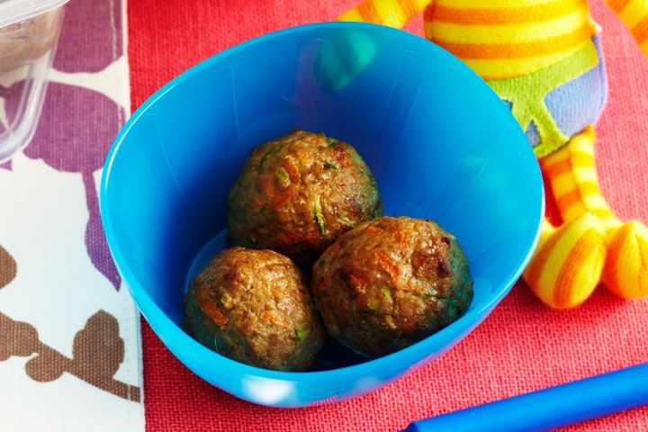 Cooking Meat Meatballs (age 9-12 months)