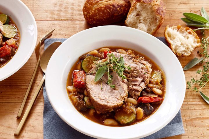 Готовим Meat Mediterranean slow cooker pork stew