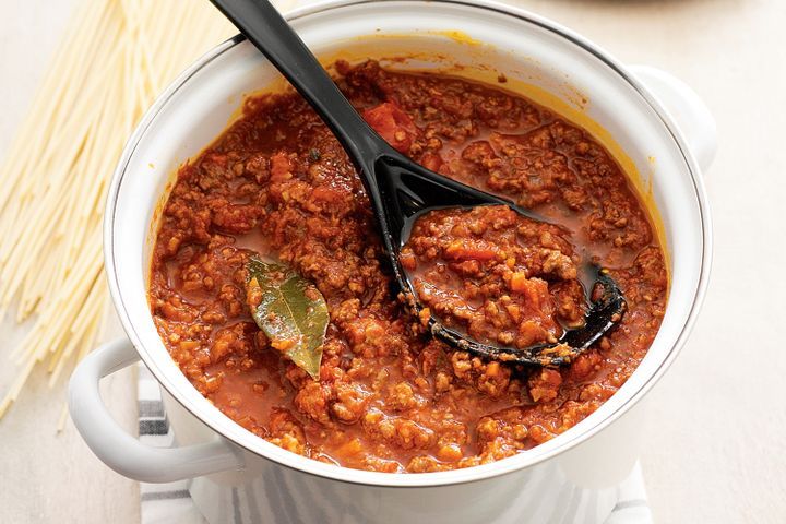 Cooking Meat Oven-baked bolognese