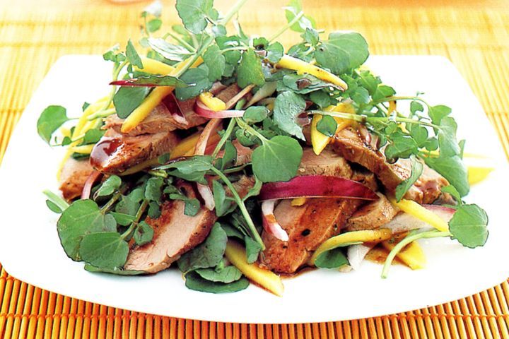 Готовим Meat Peppered pork salad