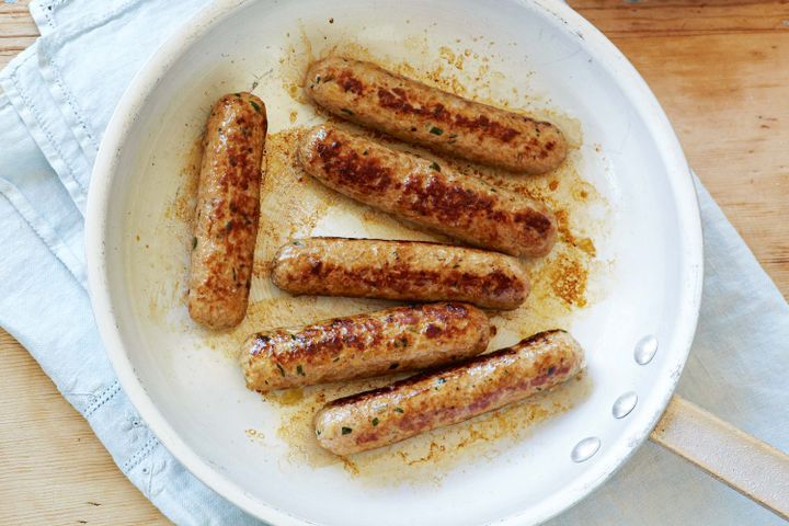 Готовим Meat Pork and fennel sausages