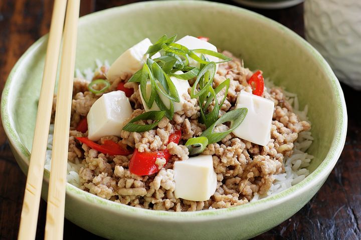 Готовим Meat Pork and tofu stir-fry