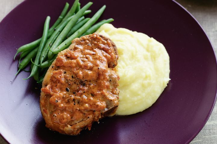 Готовим Meat Rich tomato pork