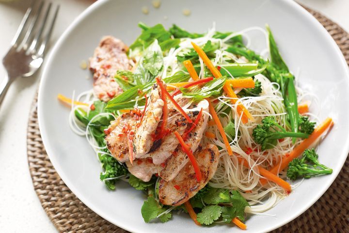 Готовим Meat Thai pork vermicelli salad
