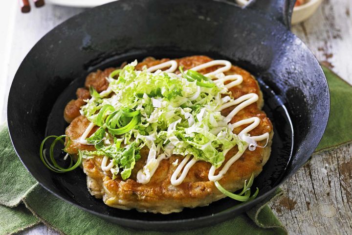 Готовим Meat Wombok & pork okonomiyaki