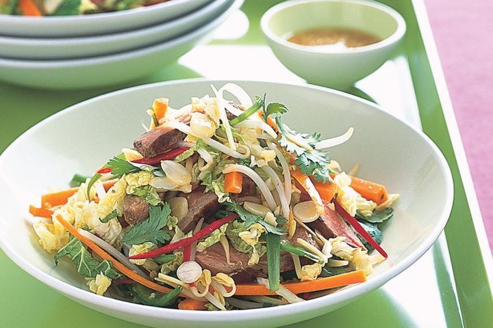 Cooking Salads Asian-style duck salad