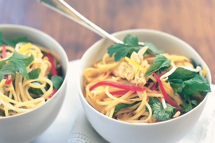 Cooking Salads Asian noodle salad