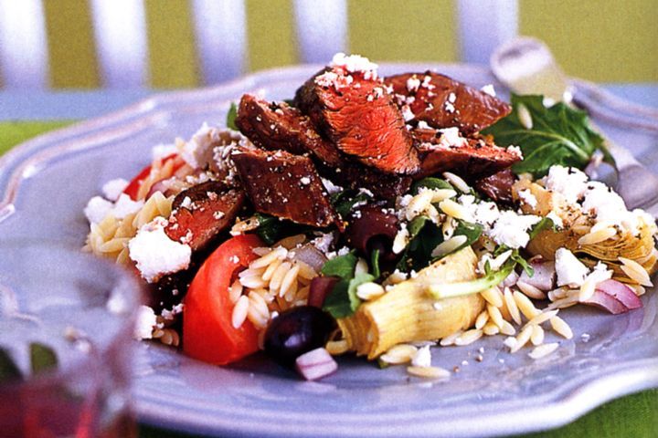 Cooking Salads Balsamic lamb salad