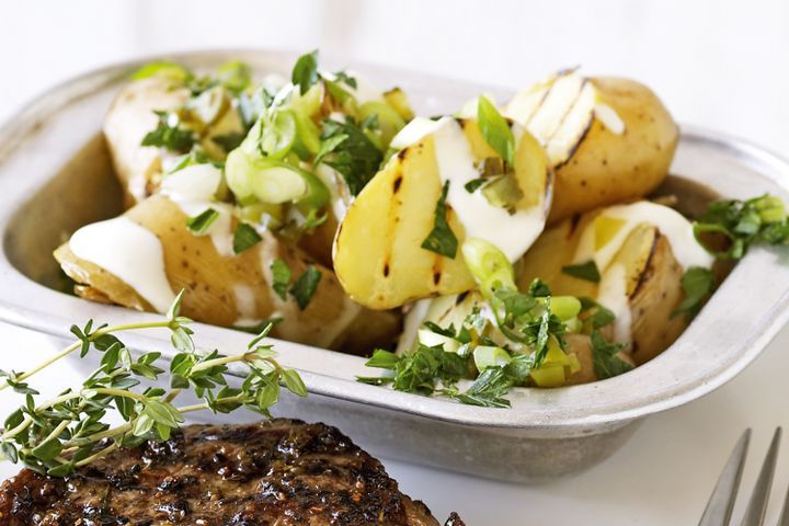 Cooking Salads Barbecued potato salad