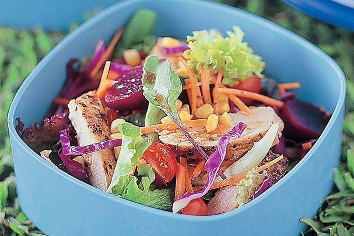 Cooking Salads Cajun chicken salad