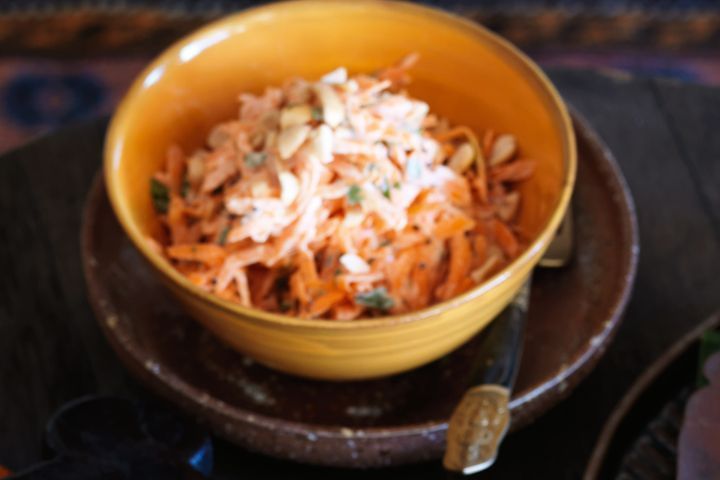 Cooking Salads Carrot and yoghurt salad