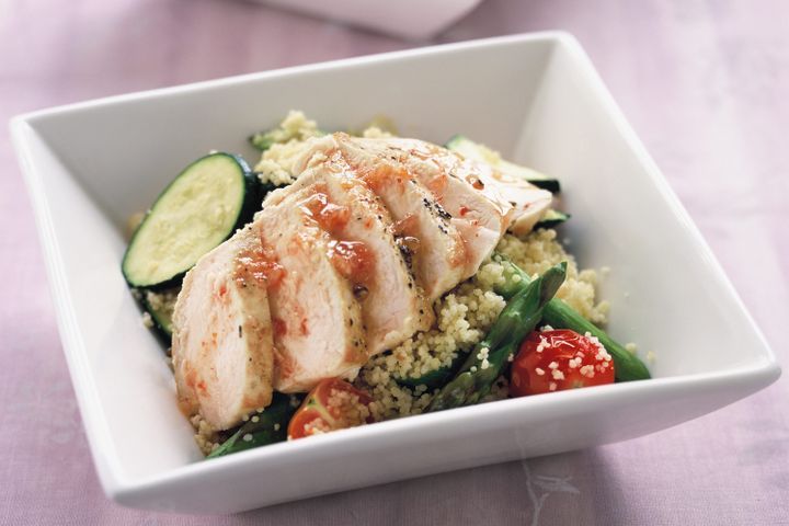 Cooking Salads Chicken couscous salad