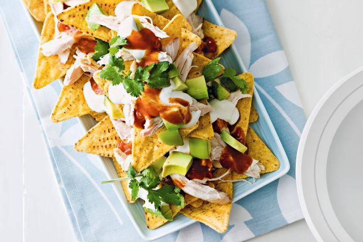 Cooking Salads Chicken nachos salad