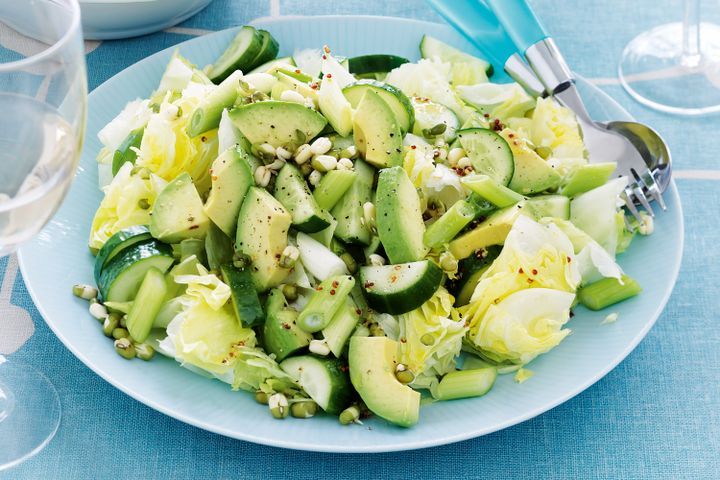 Cooking Salads Chopped green salad