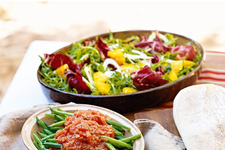 Cooking Salads Fennel and orange salad