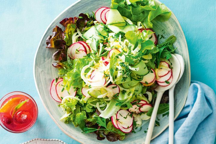 Cooking Salads Fennel and radish salad