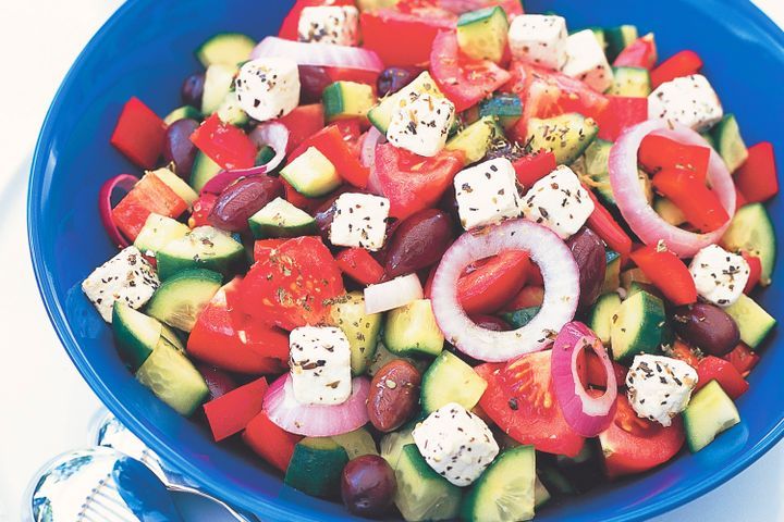 Cooking Salads Greek salad