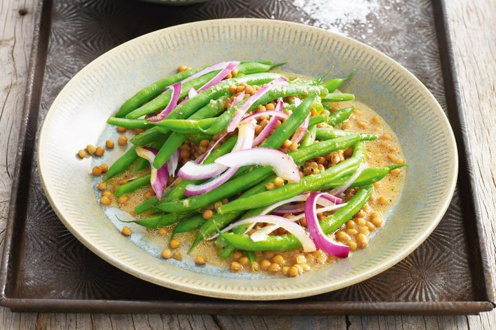 Cooking Salads Green bean and lentil salad