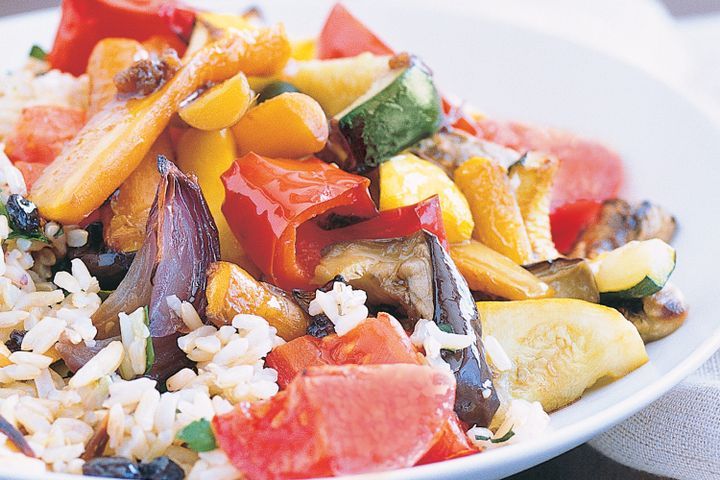 Cooking Salads Herbed rice salad