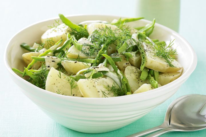 Cooking Salads Horseradish potato salad