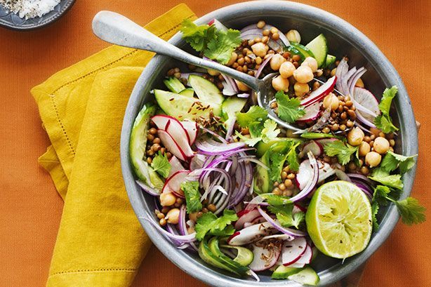 Cooking Salads Indian chopped salad