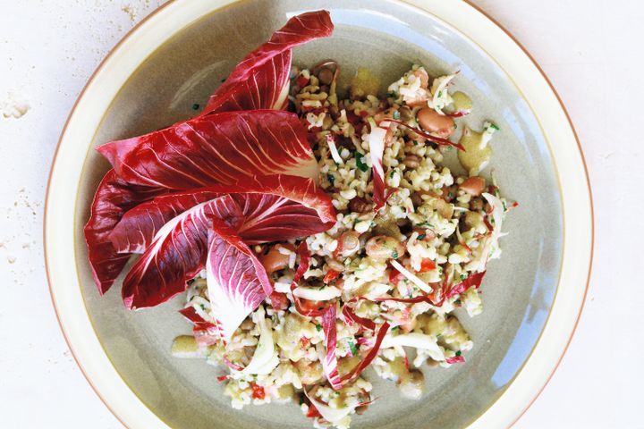 Cooking Salads Lentil & brown rice salad