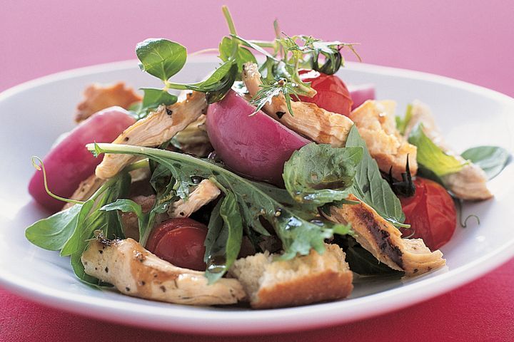 Cooking Salads Mediterranean chicken salad