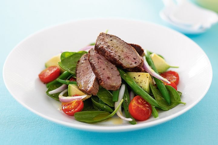 Cooking Salads Mediterranean lamb salad