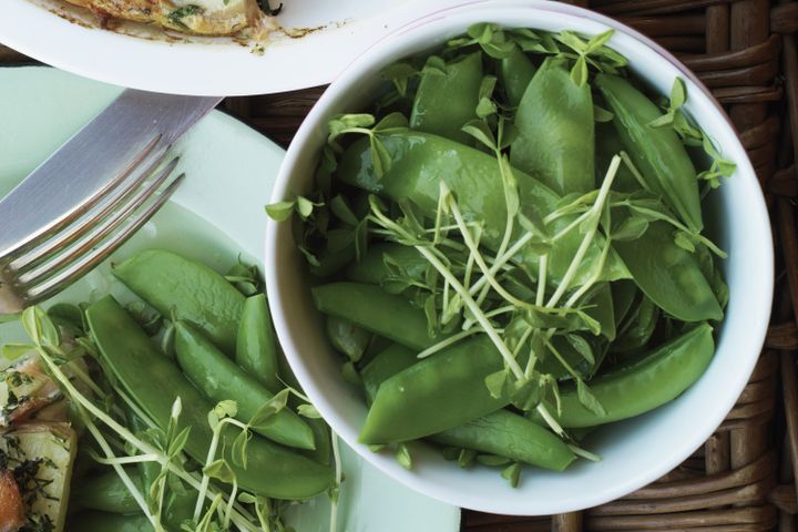 Cooking Salads Mixed pea salad