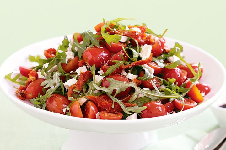 Cooking Salads Mixed tomato salad