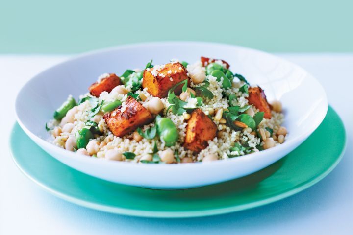 Cooking Salads Moroccan spiced pumpkin & couscous salad