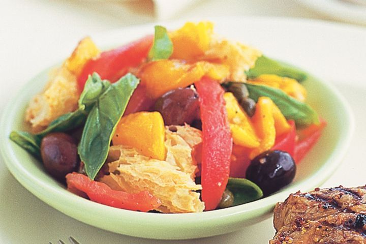 Cooking Salads Panzanella salad