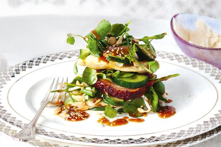 Cooking Salads Peking duck salad