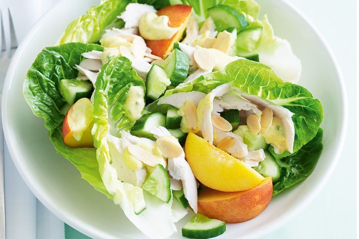 Cooking Salads Poached chicken salad