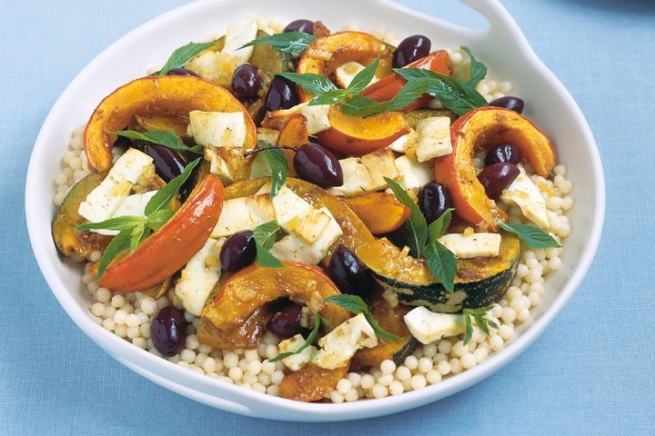 Cooking Salads Pumpkin couscous salad