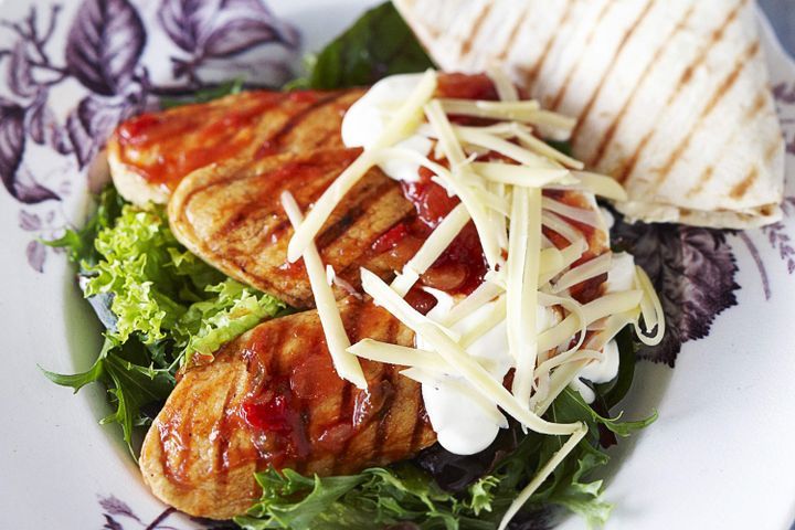 Cooking Salads Quorn tortilla salad