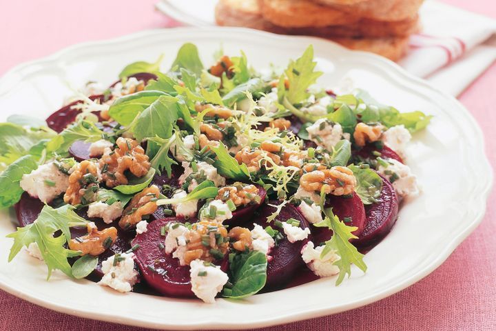 Cooking Salads Roast beetroot salad