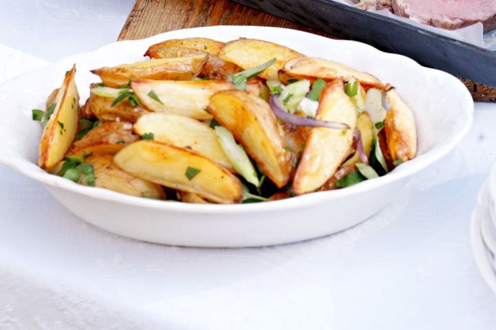 Cooking Salads Roast potato salad